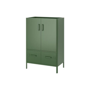 Metal opbergen Cabinet met 2 Drawers and 2 Doors